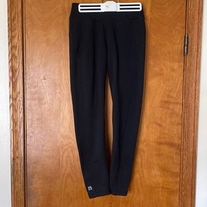 Women’s black stretch joggers. Size medium.